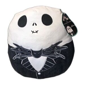 Squishmallows Jack Skellington 12" Plush EUC Nightmare‎ Before Christmas 🎃
